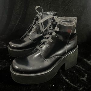 Vagabond Shoemakers Platform Ankle Boots